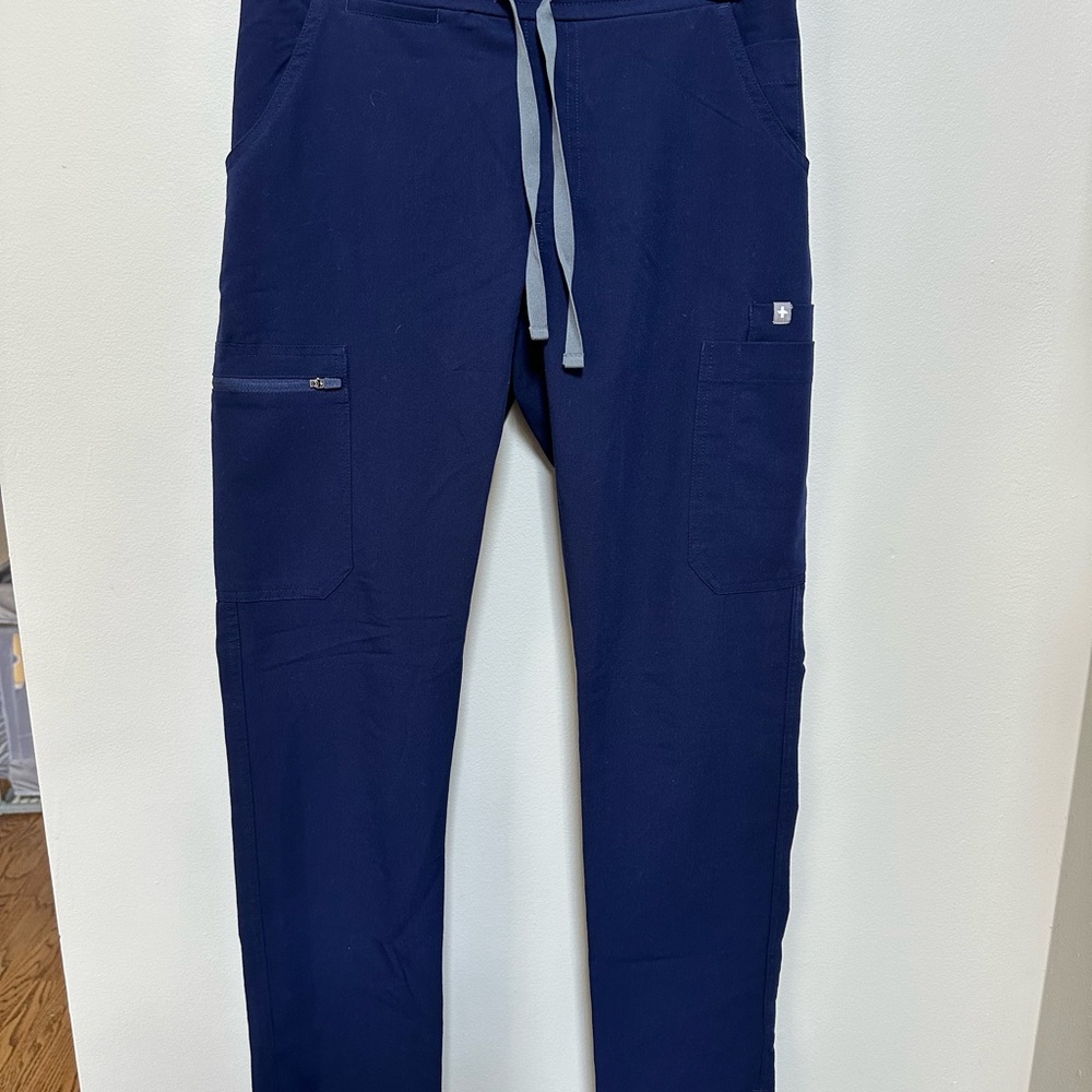 Figs Yola Navy Blue Scrub Pants